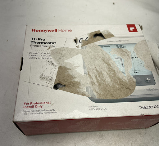 NEW HONEYWELL HOME T6 PRO THERMOSTAT PROGRAMMABLE  HVAC TH6220U2000