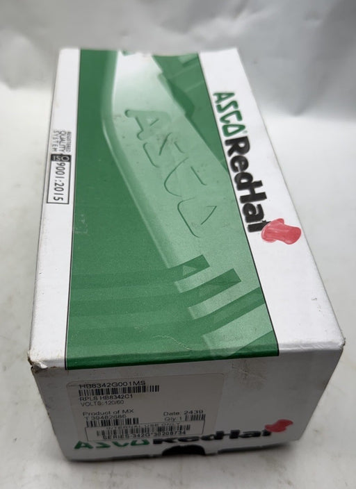 ASCO HB8342G001MS NEW 342G Series Solenoid Valve Manual Operator 4 Way 120v 1/4”