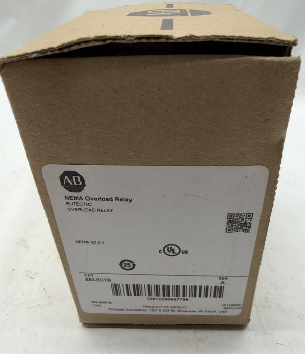 Allen Bradley 592-EUTB Overload Relay