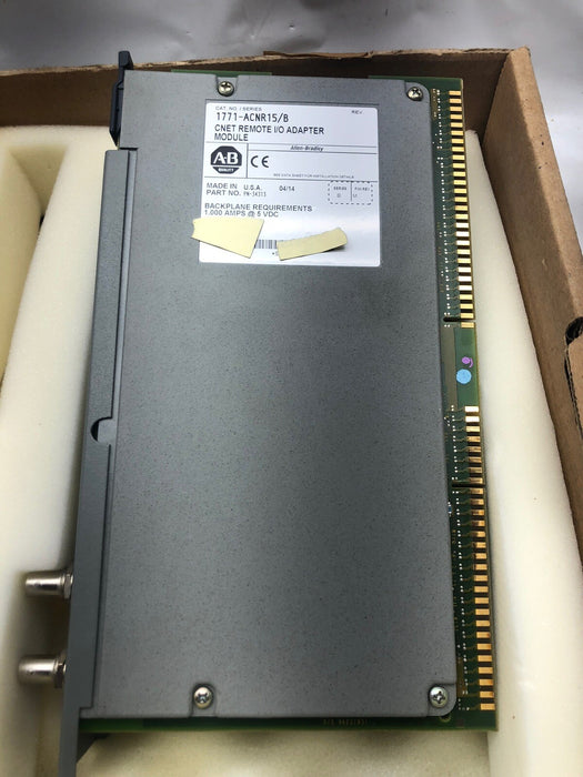 2014 REMAN 1771ACNR15 ALLEN BRADLEY 1771-ACNR15 B Controlnet Adapter PLC-5