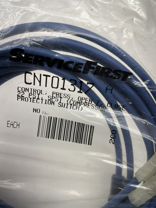 NEW SEALED SERVICE FIRST CNT01317 CONTROL PRESSURE SWITCH SPST 22 PSI COMPRESSOR