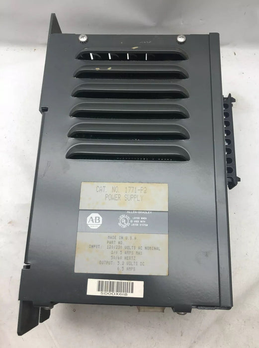 1771-P2 120 / 240 VAC 1771 POWER SUPPLY 1771P2