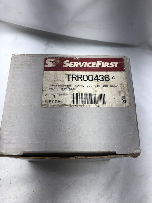 NEW SERVICEFIRST 09437711 TRANSFORMER 60VA 208-240-480-600V PRIMARY 24V SEC