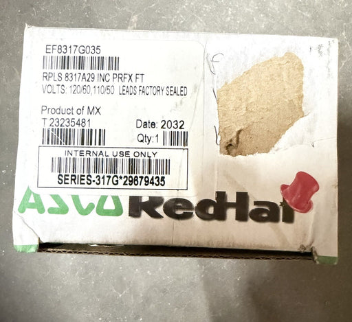 ASCO EF8317G035 NEW IN BOX 120VAC EF8317-G035-120