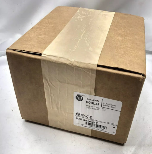 500LG NEW SEALED AC LIGHTING CONTACTOR 500LG-600A3-E 277 VAC # 6 N.O  CONTACTS
