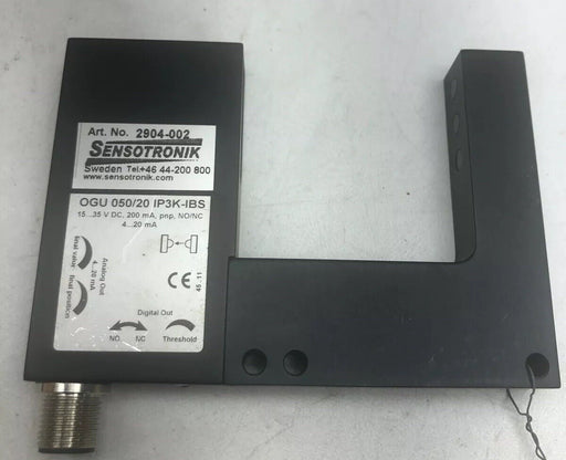 SENSOTRONIK OGU 050/20 IP3K-IBS OGU050/20-IP3K-IBS FORK LIGHT BARRIER
