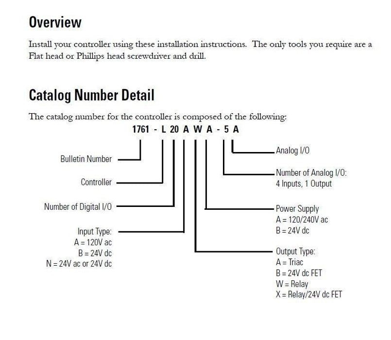 1761-L32AWA Allen Bradley Ser E FRN 1.0 MicroLogix 1000 Controller PLC MICRO