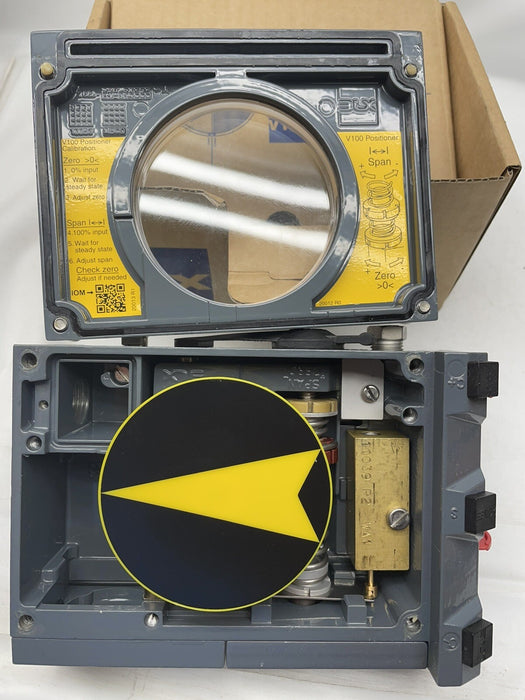 NEW V100P-D1-90-A-C1-LG BLX / VAC V100P PNUEMATIC POSITIONER 3-15 PSI INPUT V100