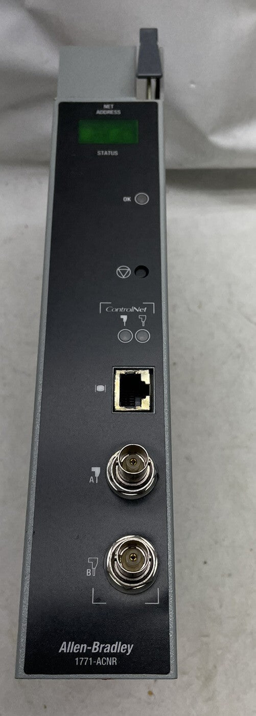 1771-ACNR /B Allen Bradley PLC 5 CNET Remote I/O Adapter 1771ACNR