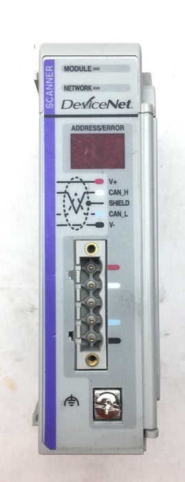 1769-SDN Allen Bradley Compact I/O Or Micrologix 1500 Devicenet Scanner Module
