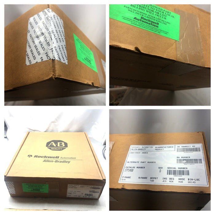 1771-ASB SEALED REMAN 1771-ASB D ALLEN-BRADLEY REMOTE I/O ADAPTER MODULE RIO