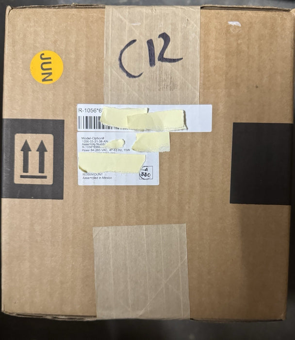 1056 NEW FACTORY SEALED 1056-03-22-38-HT EMERSON ROSEMOUNT PH ANALYZER  HART