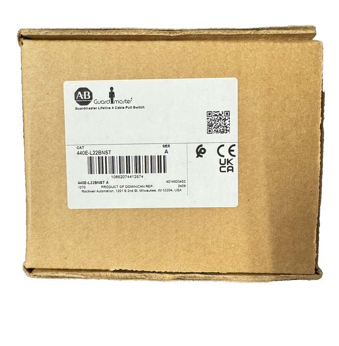 440E-L22BNST GUARDMASTER LIFELINE 4 STAINLES ROPE PULL SWITCH ALLEN BRADLEY 440E