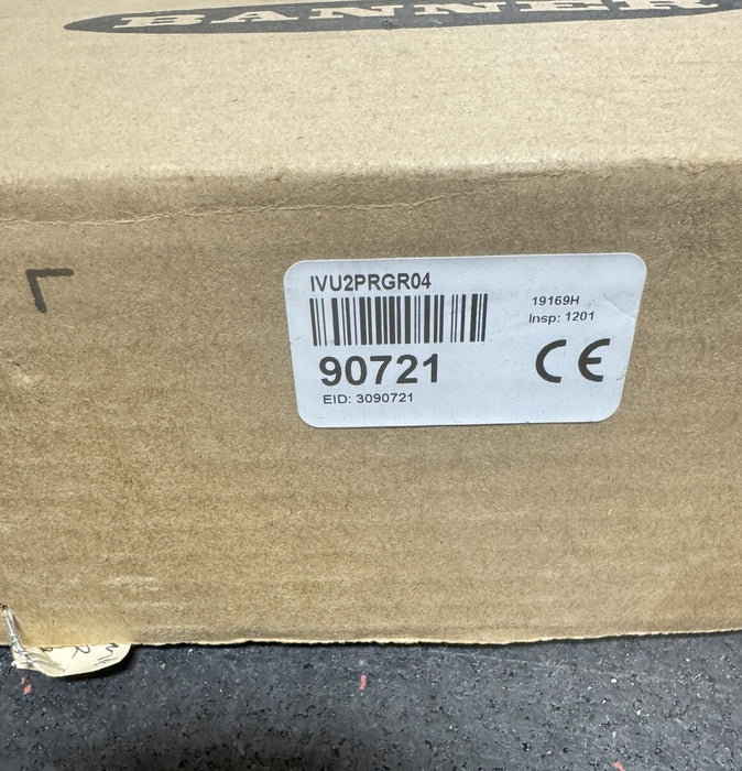 IVU2 iVuPlus Gen2 BANNER IVU2PRGR04 90721 BARCODE READER BCR Camera  3090721
