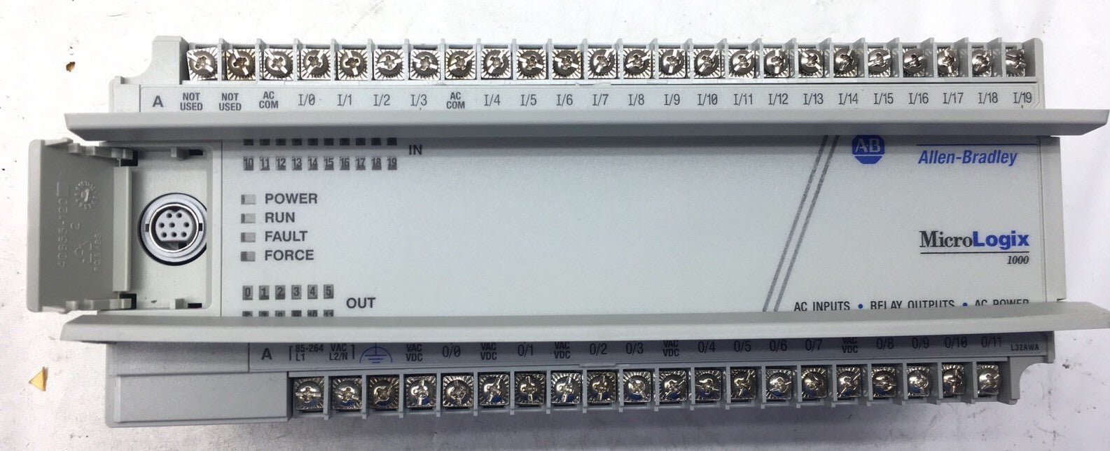 1761-L32AWA Allen Bradley Ser E FRN 1.0 MicroLogix 1000 Controller PLC MICRO