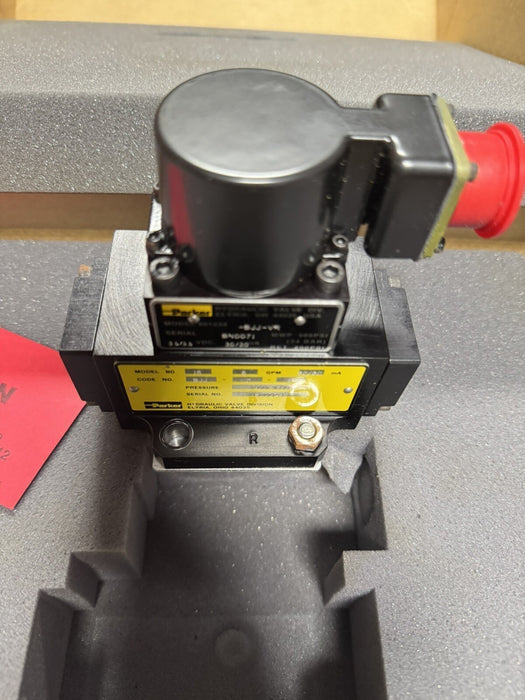 BD15BJJVD5 PARKER TWO STAGE SERVO VALVE 801234-BJJ-VR 5GPM 30/30ma BD15 3.5 VDC