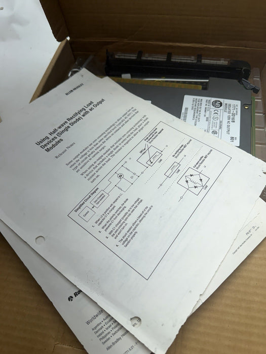 1771-OD16 /B ALLEN BRADLEY ISOLATED 16 POINT 120 VAC OUTPUT MODULE 1771OD16