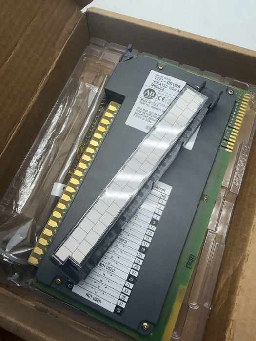 1771-OD16 /B ALLEN BRADLEY ISOLATED 16 POINT 120 VAC OUTPUT MODULE 1771OD16