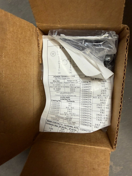Eaton CN15GN3AB NEMA OPEN 3 POLE CONT SIZE 2 120V COIL 45 AMP SERIES B1 FREEDOM