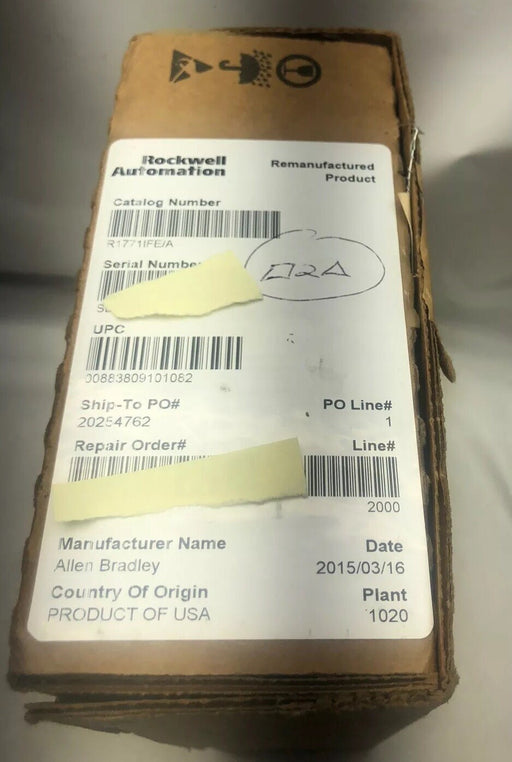 REMAN Allen Bradley 1771-IFE /A  PLC-5 Analog Input Module