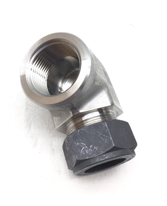 NEW 16-16 DBZ-SS PARKER CPI INSTRUMENTATION FITTING 1" TUBE TO 1” PIPE FEMALE