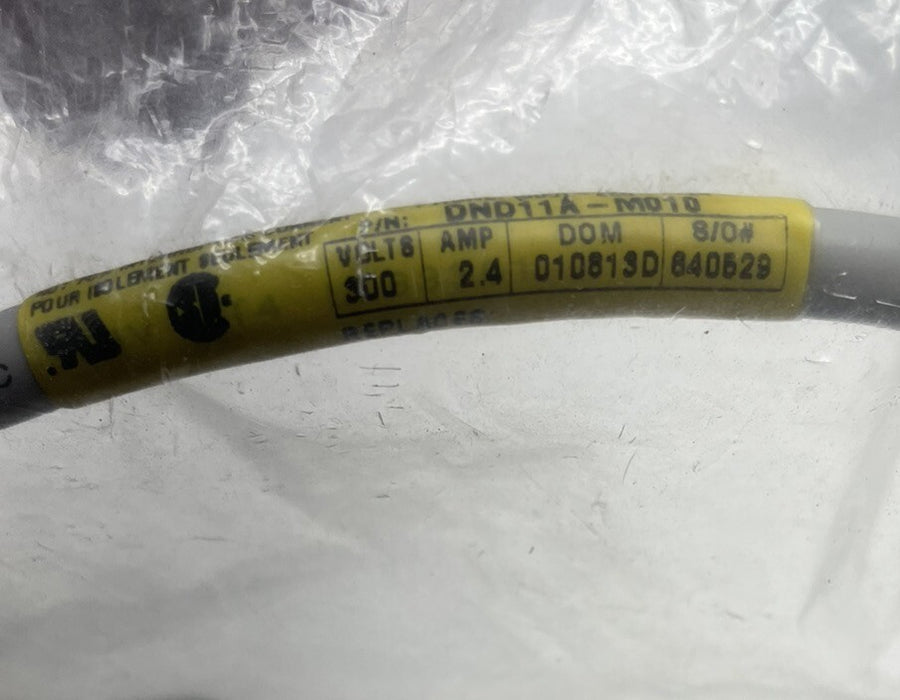 DND11A BRAD HARRISON WOODHEAD DND11A-M010 DEVICENET 5P CABLE MINI-CHANGE 1 METER