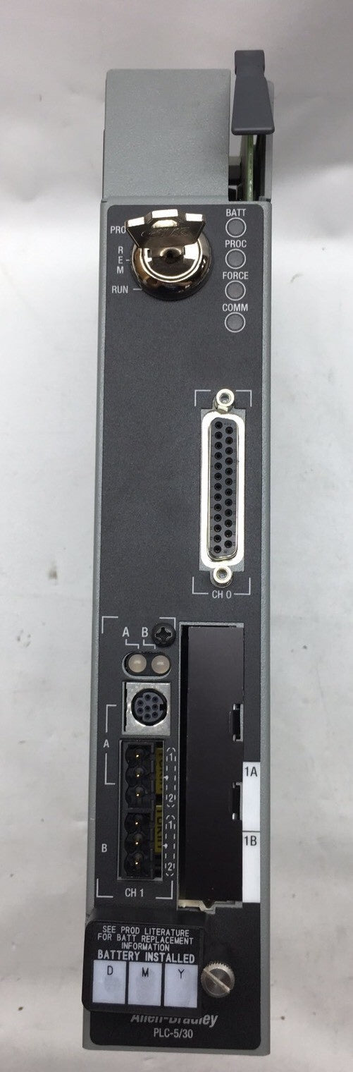 Allen Bradley 1785-L30B/E G01 Processor Module PLC 5 PLC-5