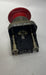 Allen Bradley 800T-D RED Head Push Button 1 NC Red  MISSING THE WASHERS AND NUT