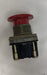 Allen Bradley 800T-D RED Head Push Button 1 NC Red  MISSING THE WASHERS AND NUT