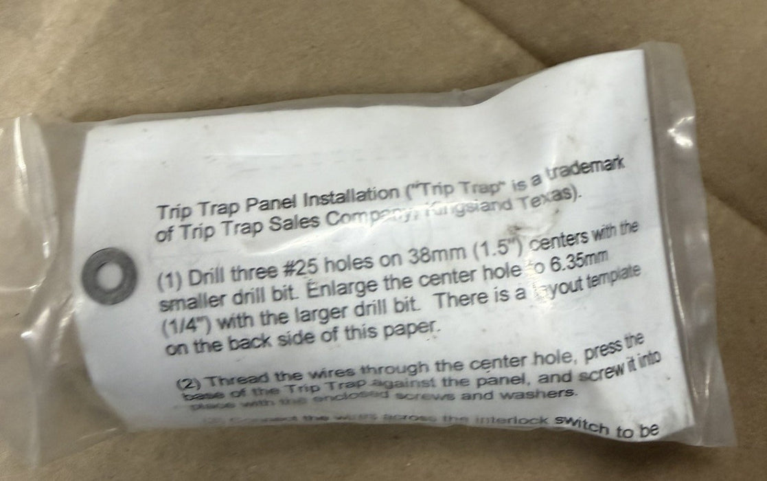 NEW TRIP TRAP SALES RESET VIEW BUTTON 24 VDC READY TRAPPED TT24DC TRIPTRAP