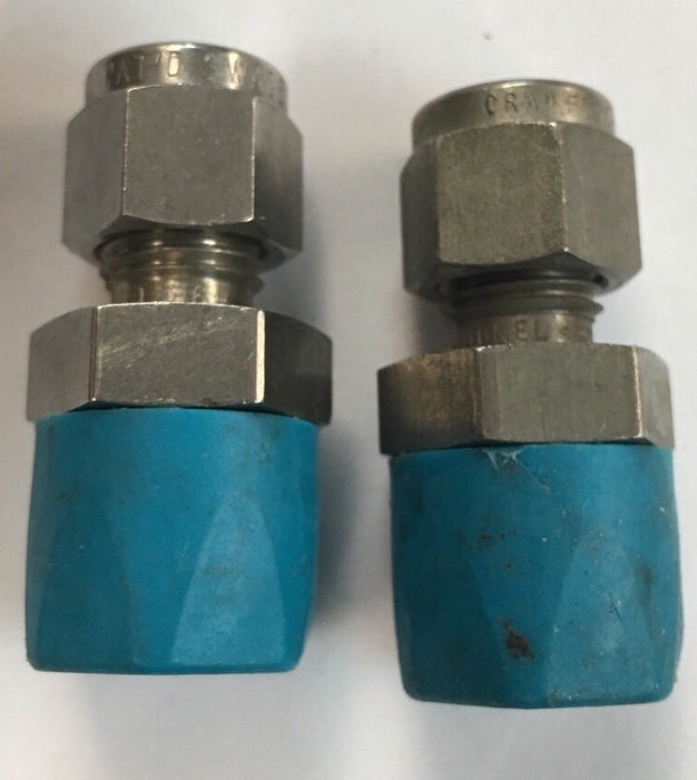 1-SS-400-1-6 Swagelok Instrument Tubing Fitting 1/4" Tube x 3/8" MNPT Pipe QTY