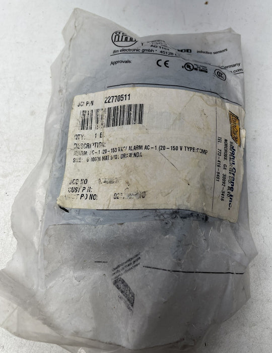 NEW JOHN CRANE 22770511 SAFEMATIC ALARM PROXIMITY SENSOR BRACKET AC-1 IG0363