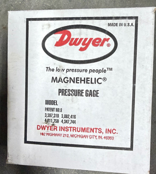 Dwyer Magnehelic 2015 Differential Pressure Gauge 0-15 Inches Of Water