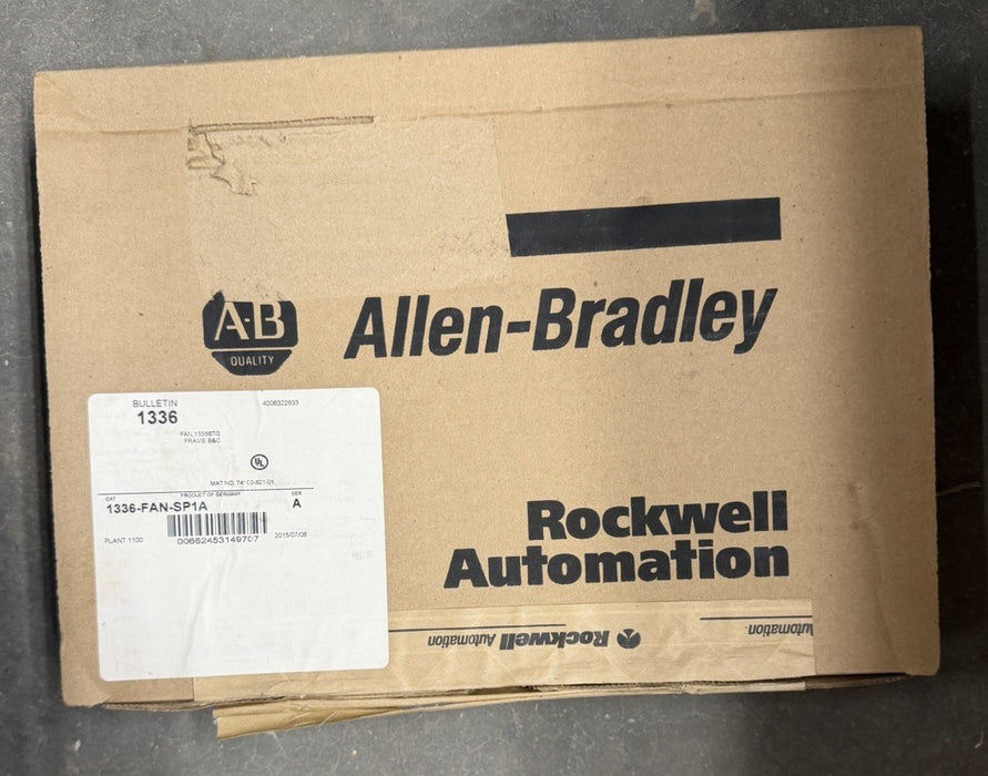 Allen Bradley 1336-FAN-SP1A Ser A New in the factory  box drive vfd 1336
