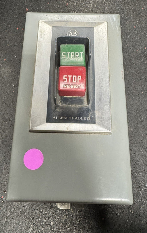NEW  609-BJX SEALED ALLEN-BRADLEY 1 PHASE AC MANUAL STARTER NEMA TYPE 12