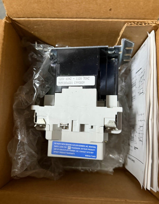 A201K1CA Eaton Size 1 MODEL J 120V Contactor 710C54G06 CUTLER HAMMER 27 AMP