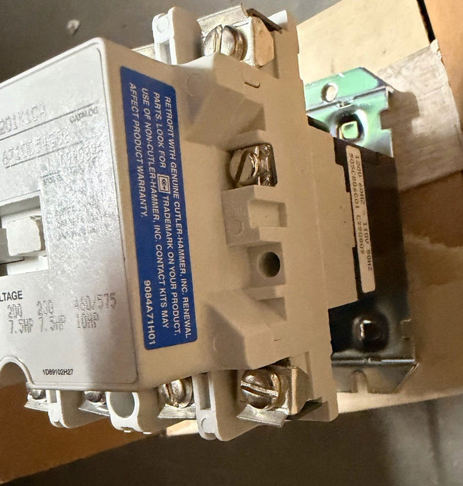 A201K1CA Eaton Size 1 MODEL J 120V Contactor 710C54G06 CUTLER HAMMER 27 AMP