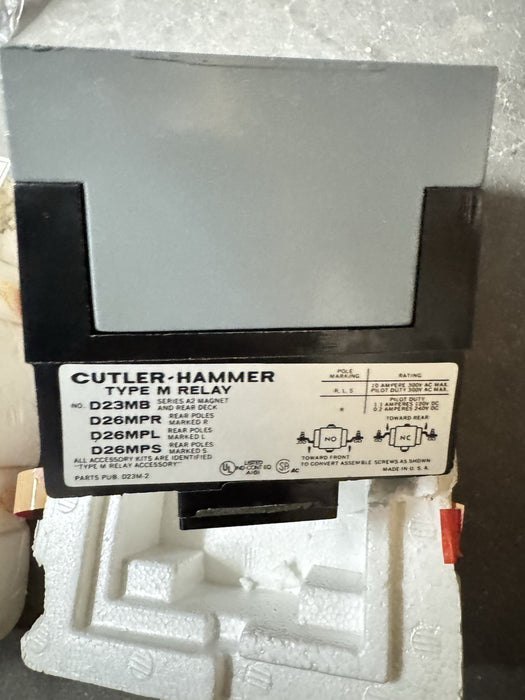 EATON CORPORATION D23MR40A / D23MR40A (NEW IN BOX)