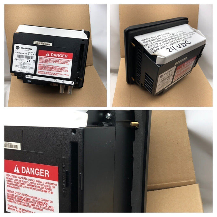 ALLEN BRADLEY PANELVIEW 600 24VDC CONTROLNET 2711-T6C15L1 4.46 2711-T 2711 PV600
