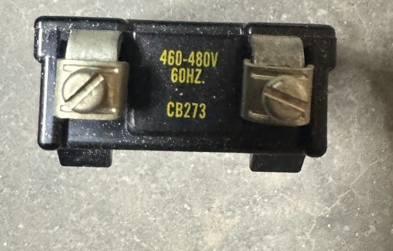 New Allen Bradley CB-273 Ser # Operating Coil Size 0-1 15/20A-30A 460-480V