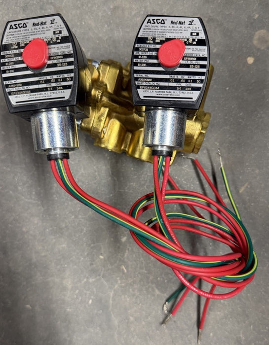 NEW ASCO EF8344G44 SOLENOID VALVE 110/120V  50/60 HZ