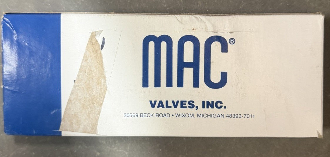 New MAC Valves 811C-PM-112CA-152 Solenoid Valve 110/120V Coil