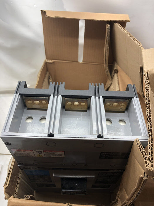 NEW LXD63B500 SIEMENS MCCB 500 AMP CIRCUIT BREAKER LXD63-A SENTRON NIB FRAME: LD