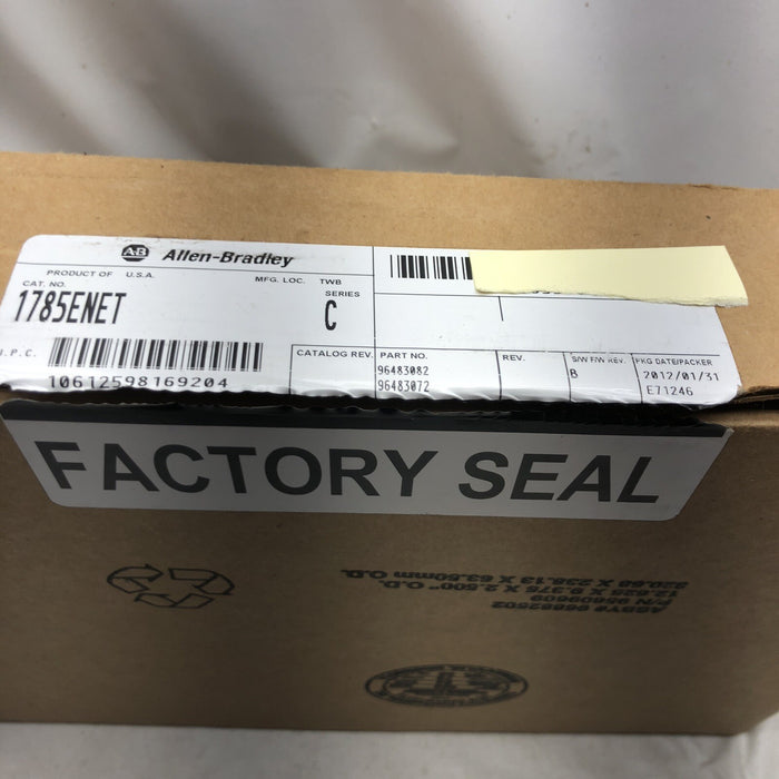 NEW Allen-Bradley 1785-ENET C Series C 1785ENET/C ETHERNET SIDE CARD PLC-5 PLC/5