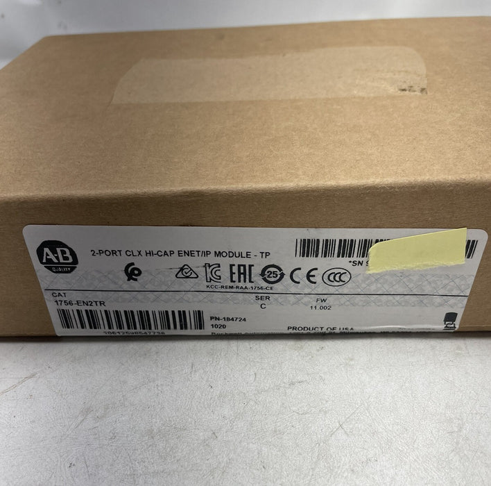 New 1756-EN2TR Sealed Allen Bradley Series C FW 11.002 ControlLogix 2021