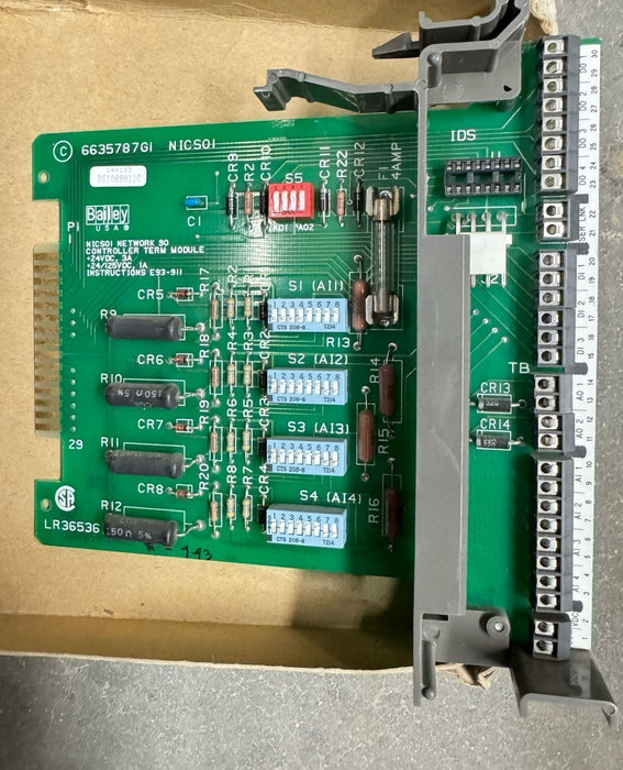 NEW ABB NTCS01 INFI-NET Termination Unit