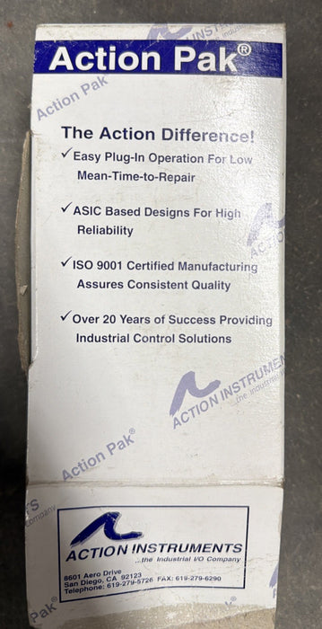 NEW ACTION PAK MDL 4380-2000 SIGNAL CONDITIONER MDL 43802000