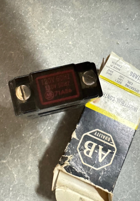 NEW ALLEN-BRADLEY 71A86 120 VAC STARTER COIL