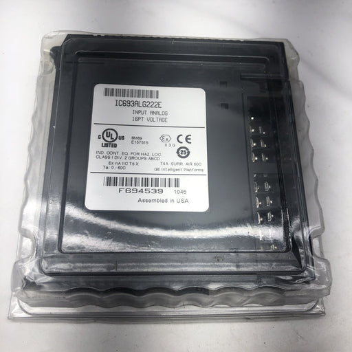 NEW FACTORY SEALED GE FANUC IC693ALG222E 16 PT ANALOG VOLTAGE OUPUT 90-30 Ic693