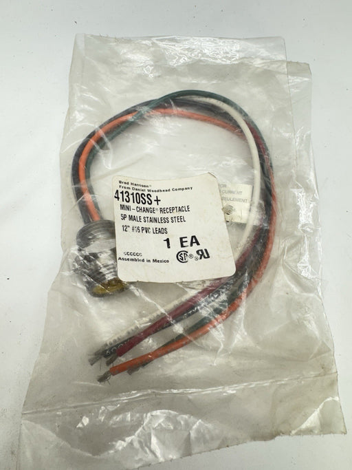 Brad Harrison 41310SS+ Daniel Woodhead Mini-Change Connector 41310SS